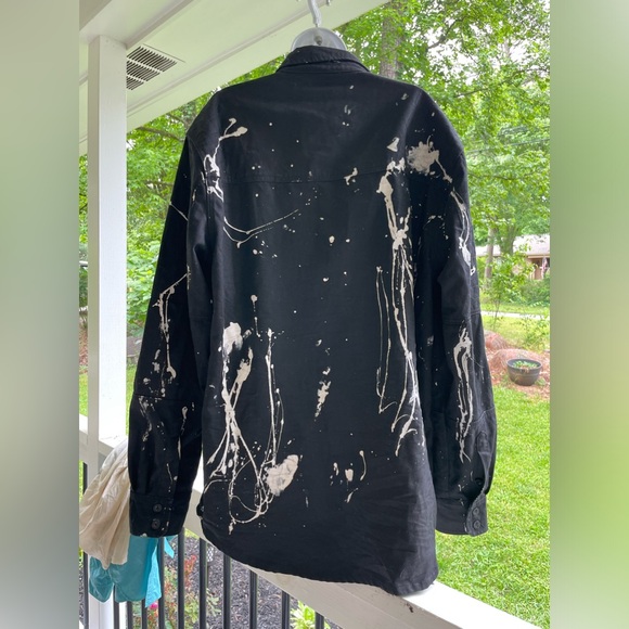 The Heritage America Denim Jacket Paint Splatter - Picture 2 of 11